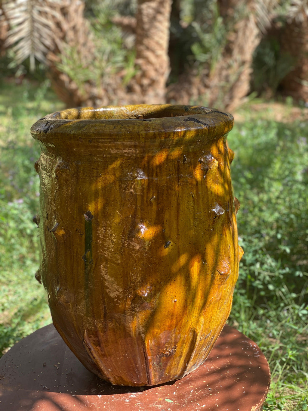 Moroccan Tamegroute Vase for flowers