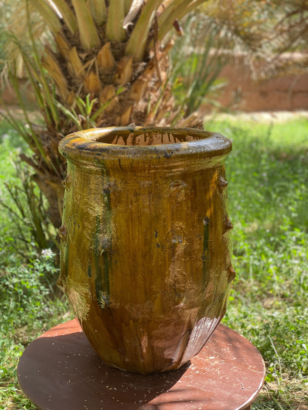 Moroccan Tamegroute Vase for flowers