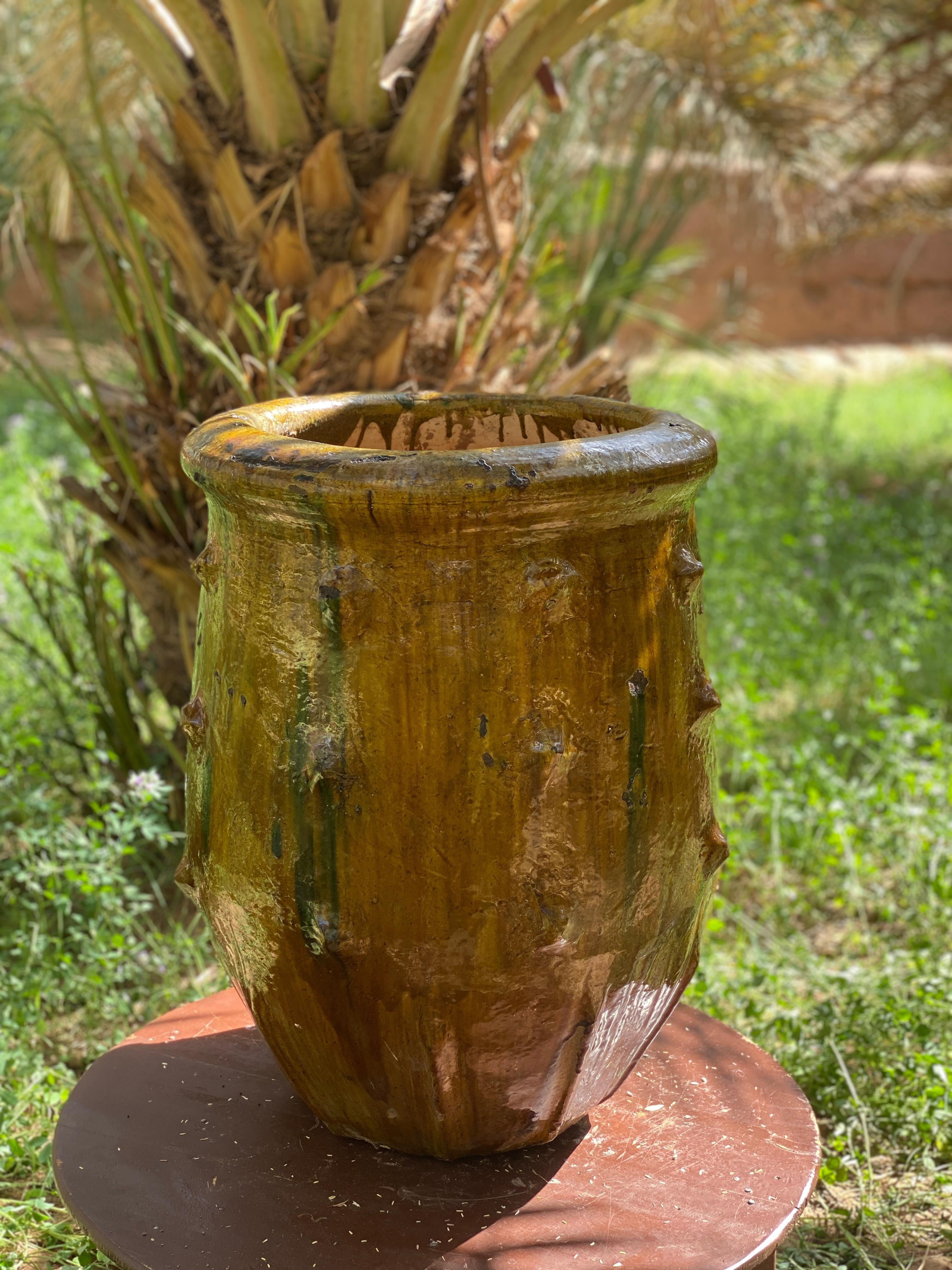 Moroccan Tamegroute Vase for flowers