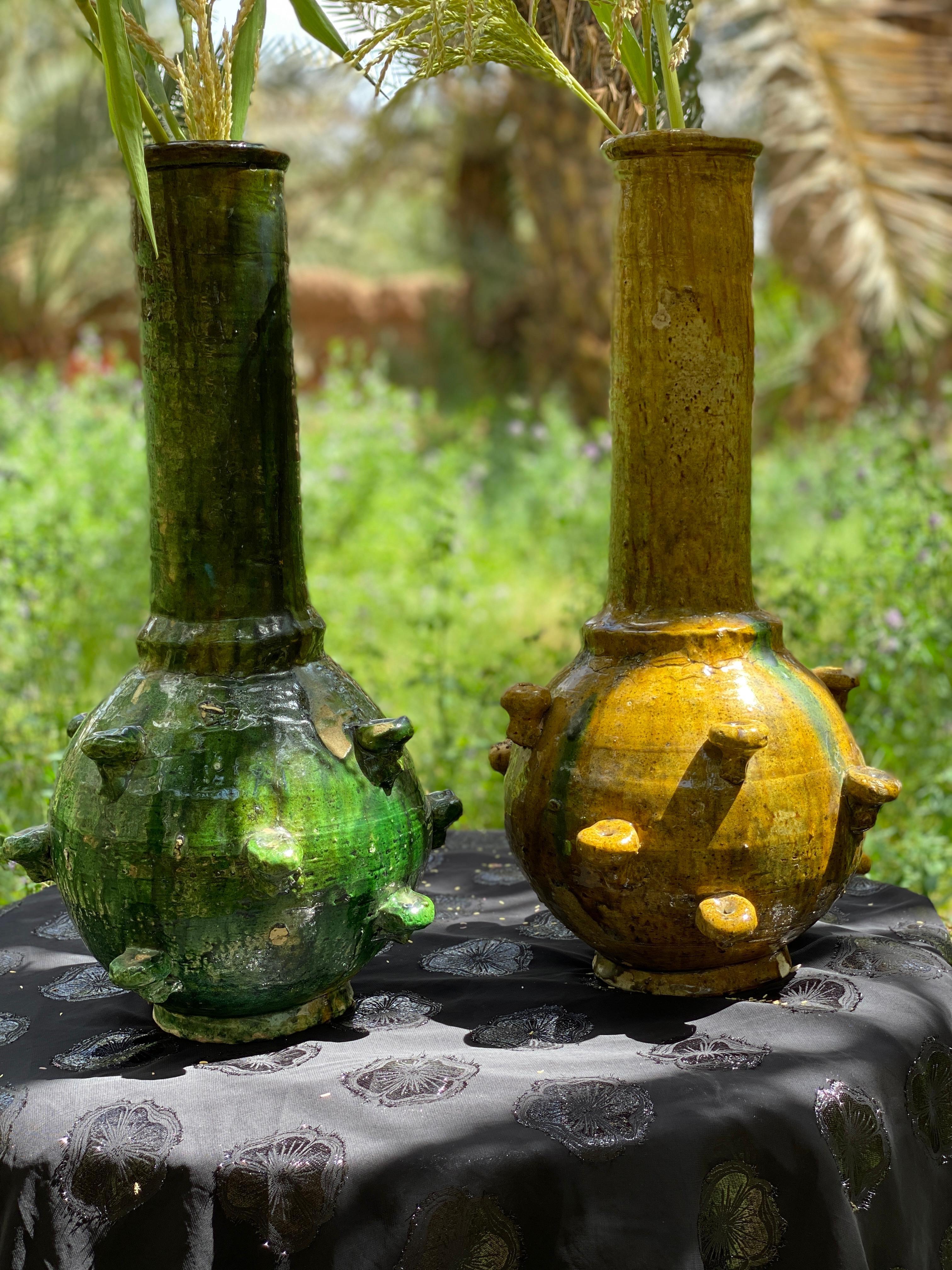 Handcrafted Noroccan Tamegroute Vase