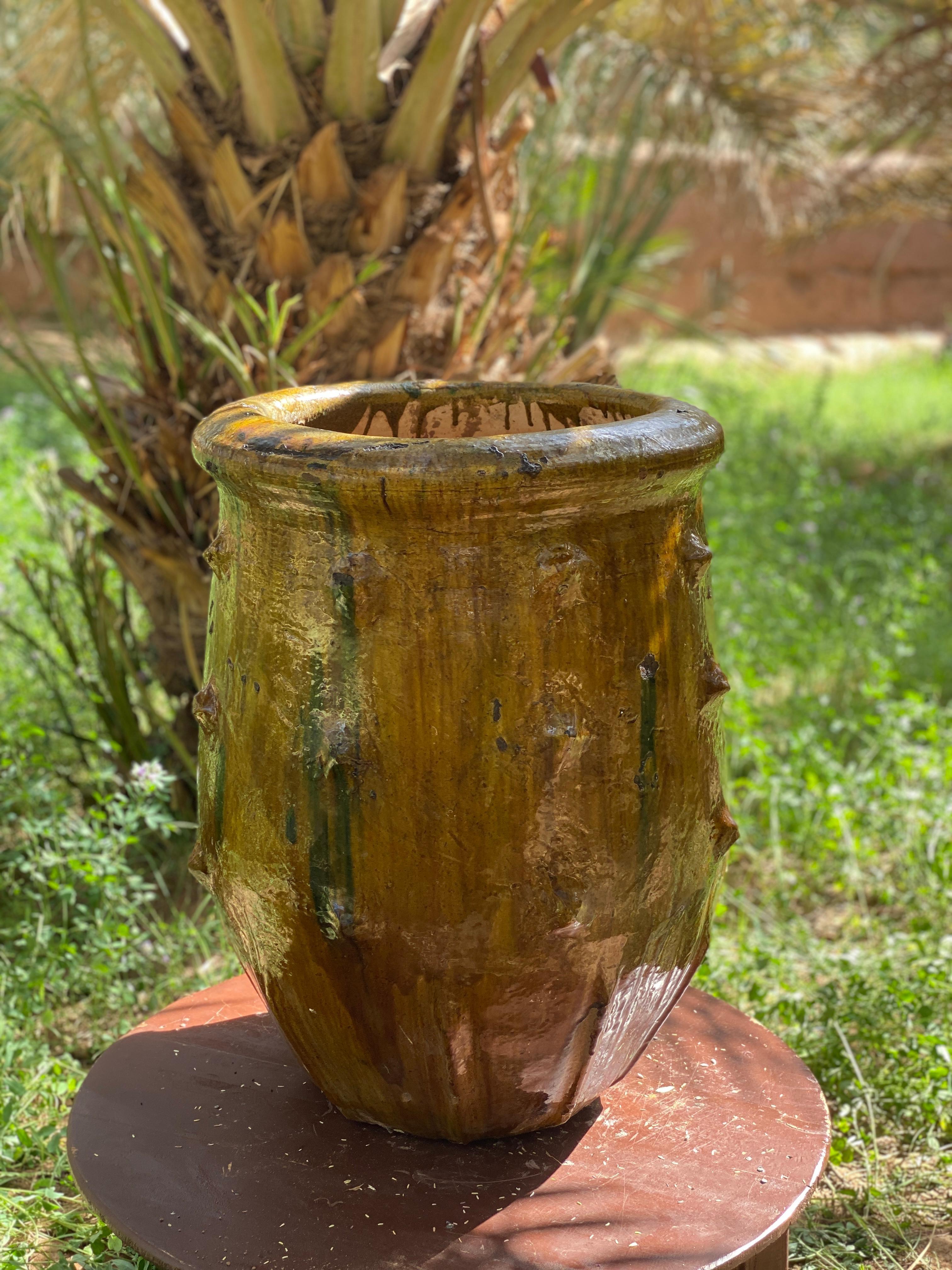 Moroccan Tamegroute Vase for flowers